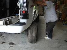 this is the stock tire.. on the new lift