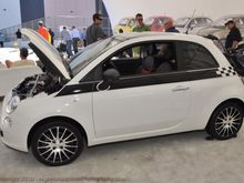 A Mopar accessorized 2011 Fiat 500
