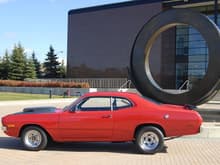 1972 Dodge Demon 340 at the Chrysler Museum