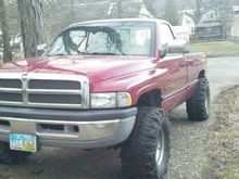 with the 35 inch tires without the lift