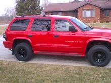 After the New rims and tires, and the T/S lift.