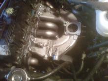 Headers installed w/ intake