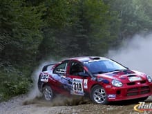 Chris Greenhouse and Chris Gordon at New England Forest Rally 2012