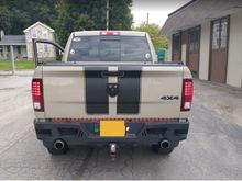 New rear Bumper and stripes on tailgate