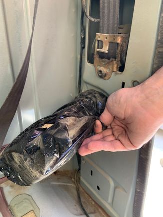 Found the issue for the rear, bags of padding instead of speakers.  No wires are there, but I will run some 18 gauge wire.