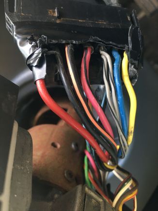 Also..... Is the wiring correct on this plug for the ignition switch?