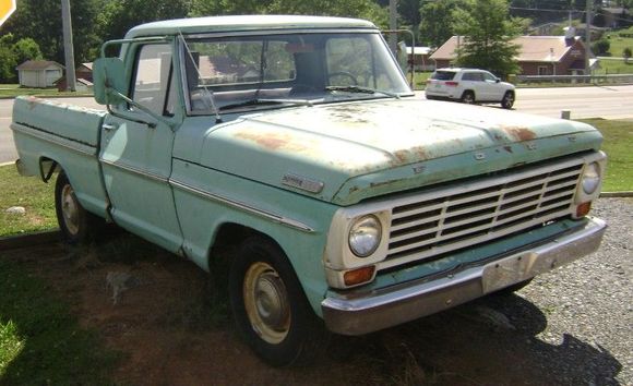 The F100. Not sure if Ill get it running for the nationals in September. Its about an hour and a half drive. 