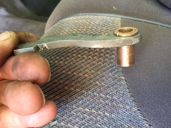 Drill out hole to 1/2 inch