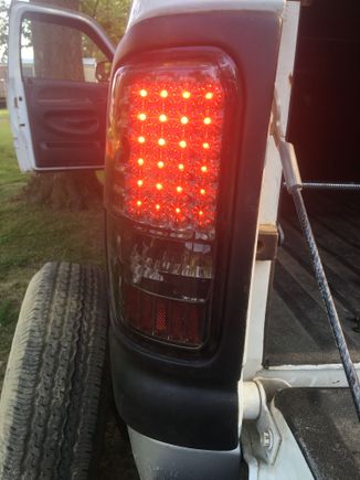 Driver side tail light working. 