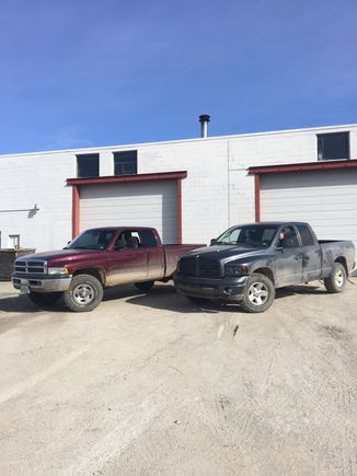 Me and my buddy's 2002 1500 5.9 sport