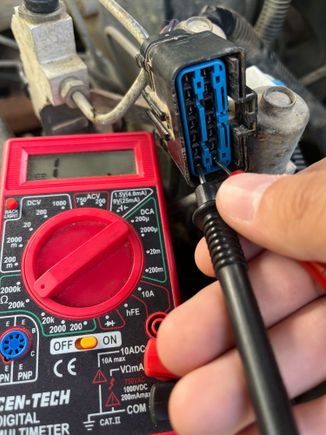 Testing pin 1 and pin 8 and nothing was happening it was staying at 1. Even tried switching between settings.