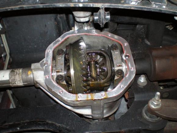 4.56 gears in front