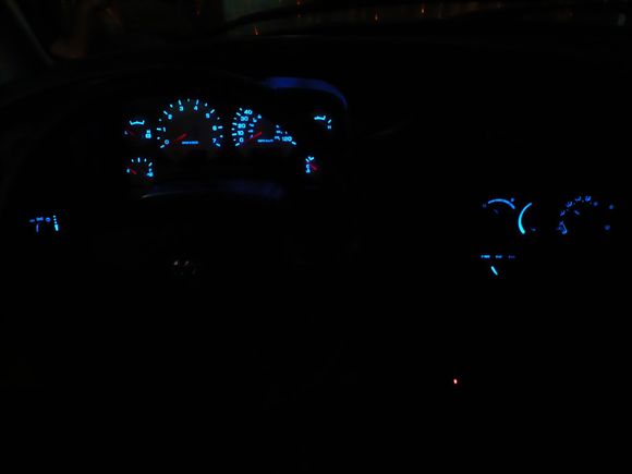 LED full dash