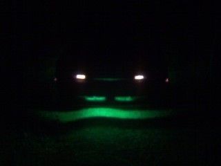 the front view of my underglow kit.