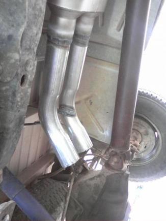 my dual  turndowns  : P she screams now