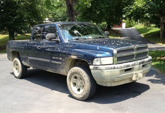Dodge After Pulling a Ford Out