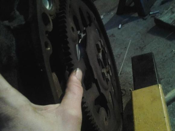 The problem...Broken Flex-plate