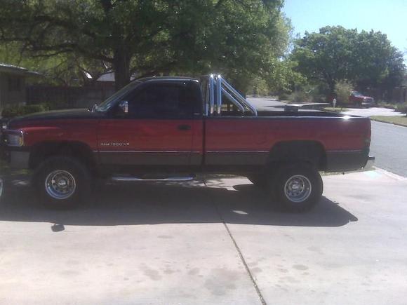 the new truck side view its sweet