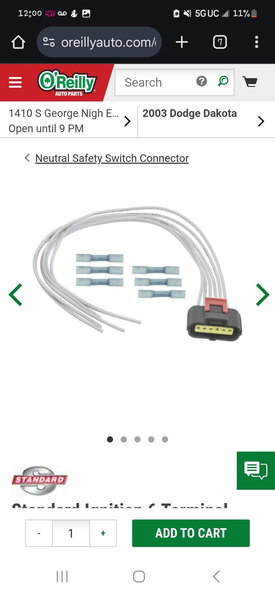 New connector piece.