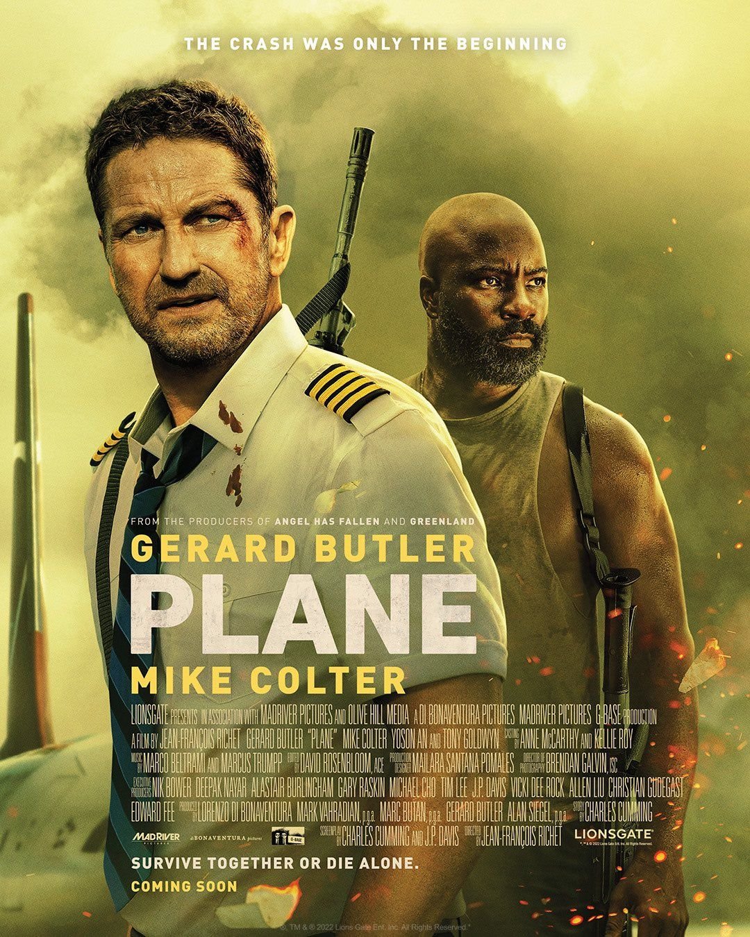 Plane (2023, D Richet) S Gerard Butler, Mike Colter DVD Talk Forum