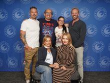 Me and my sister with most of the cast of 90210