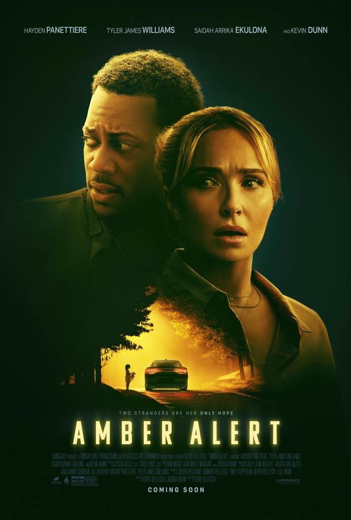 Amber Alert (2024, D Bellessa) S Hayden Tyler James Williams, Kevin Dunn DVD