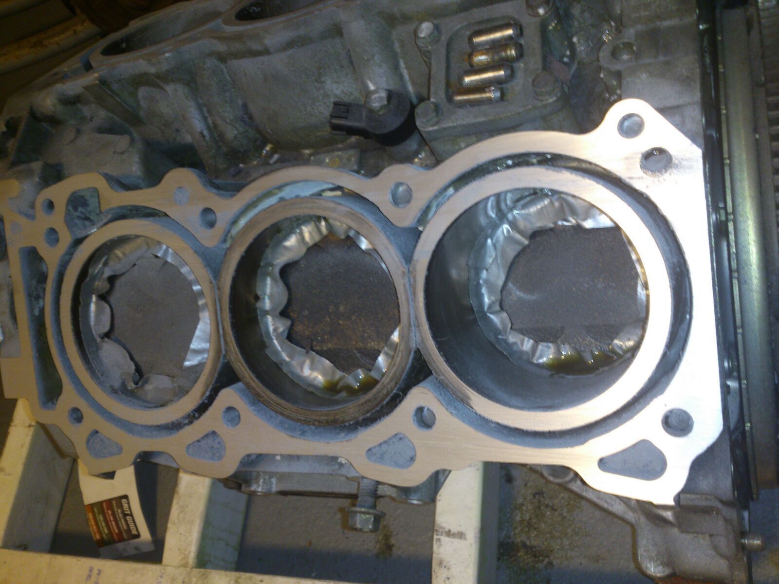 Replacing Head Gasket after over heat Planing heads? Page 3