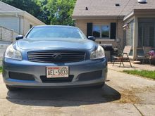 Blacked out grill