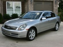My dad’s 2004 G35X