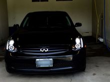 SPEC D aftermarket headlights (night mode)