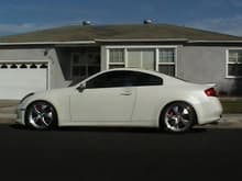 G35 coupe Ivory pearl
