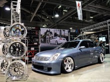 G35 Sedan - Motion Auto Show Tanabe/SSR booth