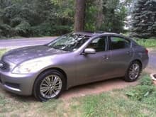 My G35X I still have some mods to do but its a clean car