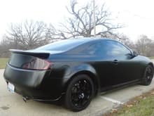 Infiniti 2004 g35 matte black