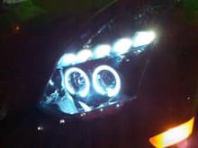 My beautiful headlights, love how they look!!