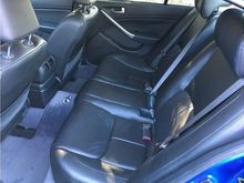 My G35 interior shot rear seats.