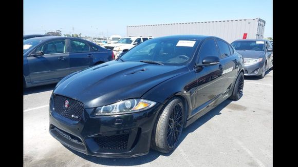 2015 Jaguar XFR-S at IAA auction in CA.