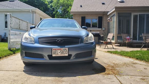Blacked out grill