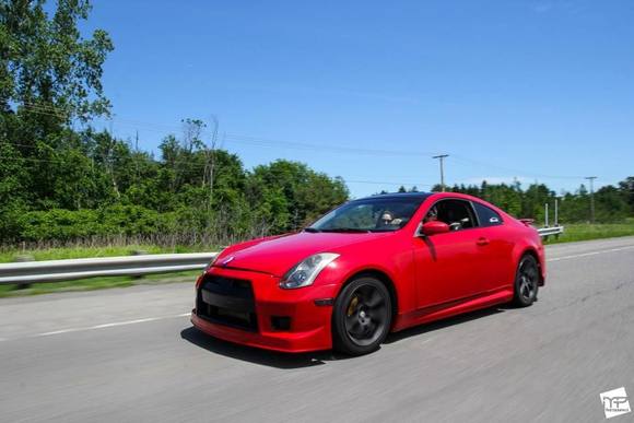 infiniti g35 , red , gtr body kit                        #g35#redcar#monbb#bodykit#gtrstyle#34#infiniti#car#passion#flash#sun#love2ride