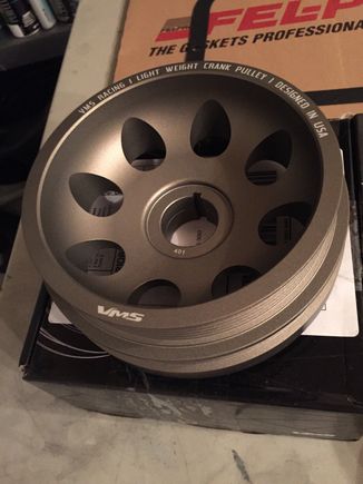 Very happy with this pulley, perfect fitment and quality.  Can't beat it for the price.