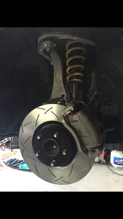 DBA Rotors installed KW suspension