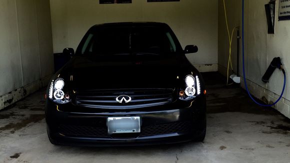 SPEC D aftermarket headlights (night mode)