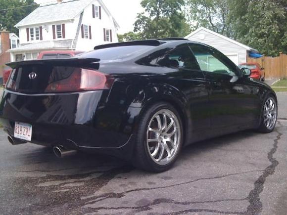 smoked the tail lights