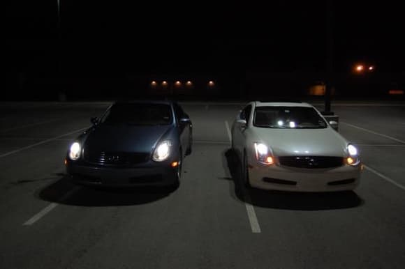 My car and a Friends.