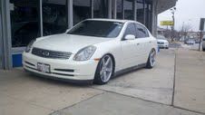 G35 Vossen CV3 wheels 4&quot; drop