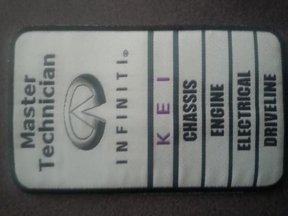 Master Technician patch