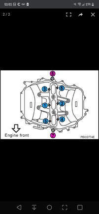 
Bolts 7 and 8 are the ones I'm having difficulty with. I just installed new valve covers, spark plugs, and coil packs. Which is why I had the lower plenum apart. 