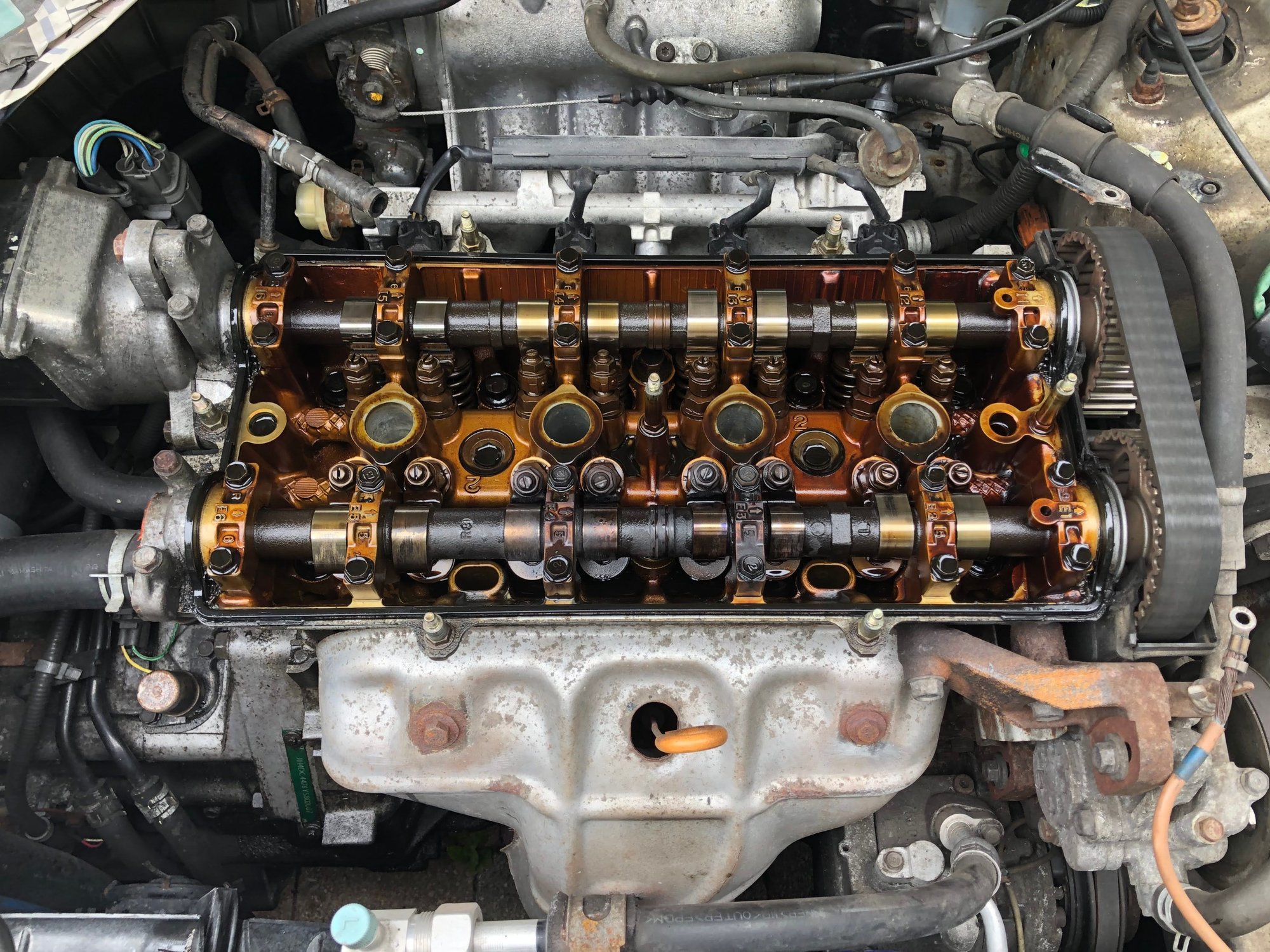 2000 Integra GS Engine Stopped While Running no compression, with cam