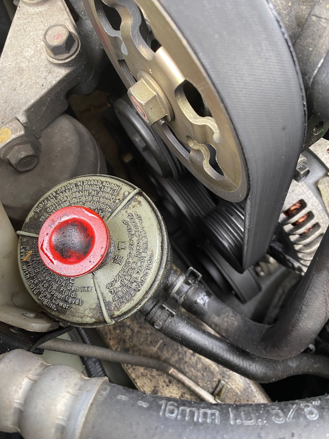 '03 Accord Intermittent Power Steering Loss and Leak HondaTech