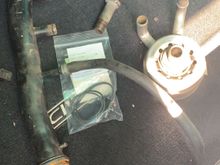 Factory oil cooler set up why not! 